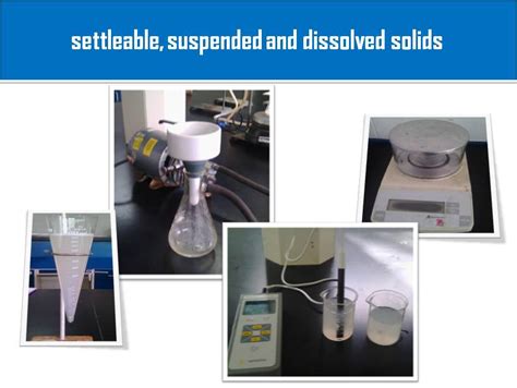 settleable|settleable solids in wastewater.